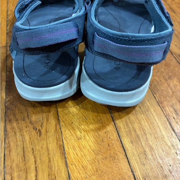 Columbia Blue Leather Strap Sandals Women’s Size 9 - Picture 3 of 6